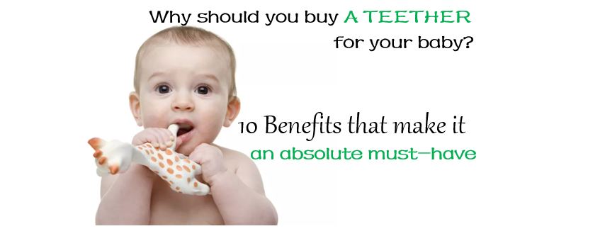 benefits of teethers